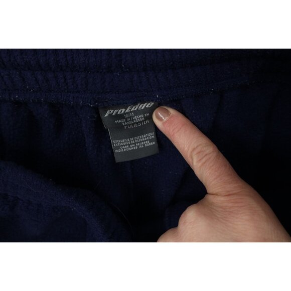 Vintage 90s Y2K Mens Medium Faded University of Michigan Wide Leg Fleece Pants - Picture 7 of 12